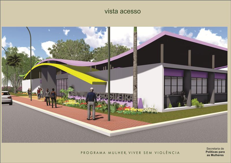 Casa da Mulher Brasileira. Imagem: SPM