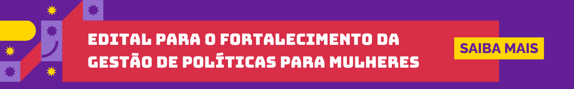 Banner do edital de fortalecimento de OPMs