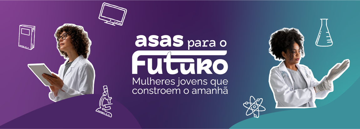 Banner Asas para o Futuro