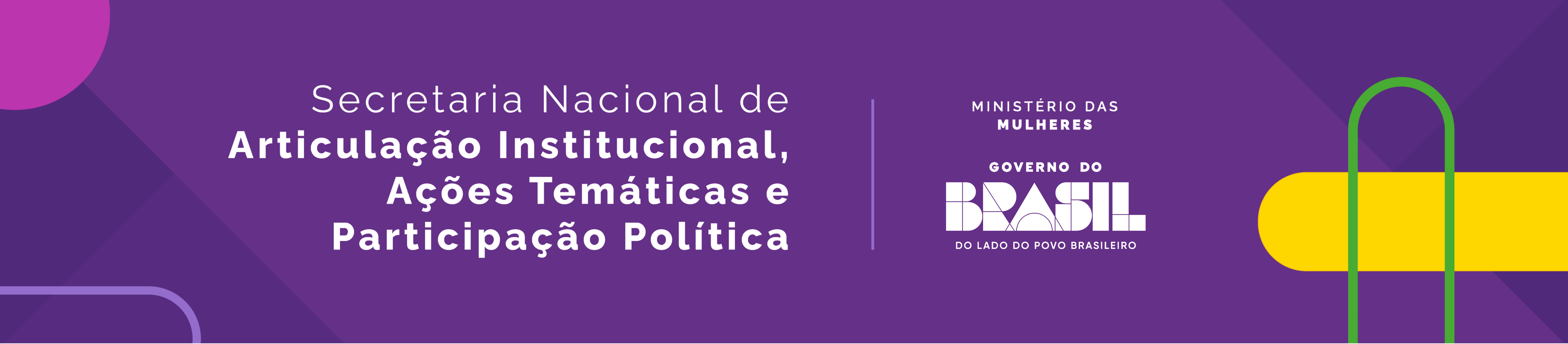 Banner da Secretária