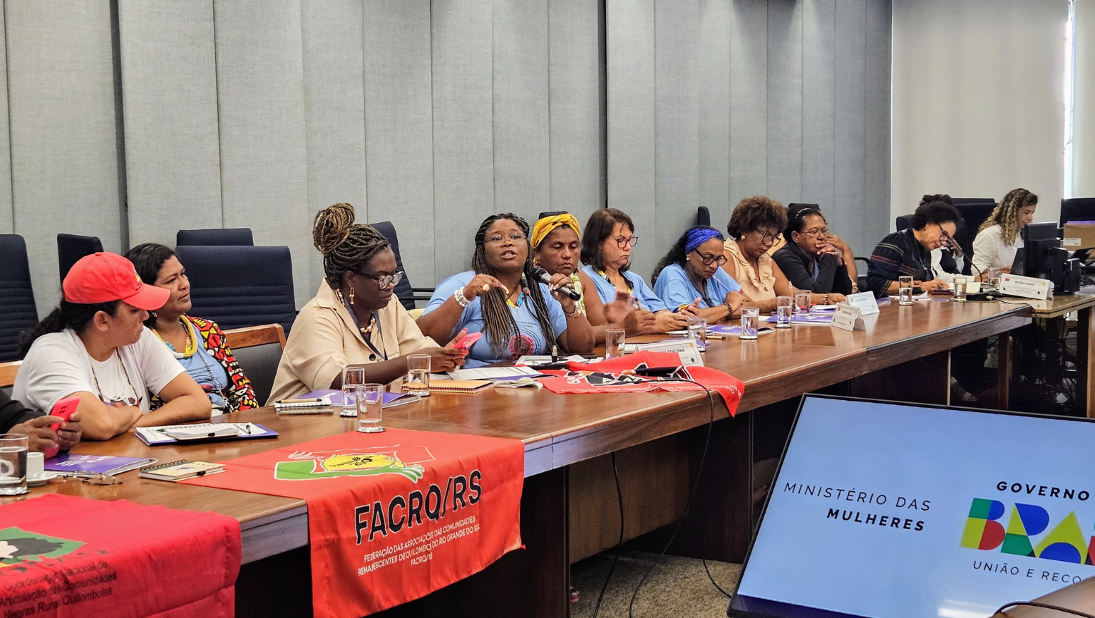Fórum de políticas para mulheres quilombolas realiza quarta reunião em Brasília