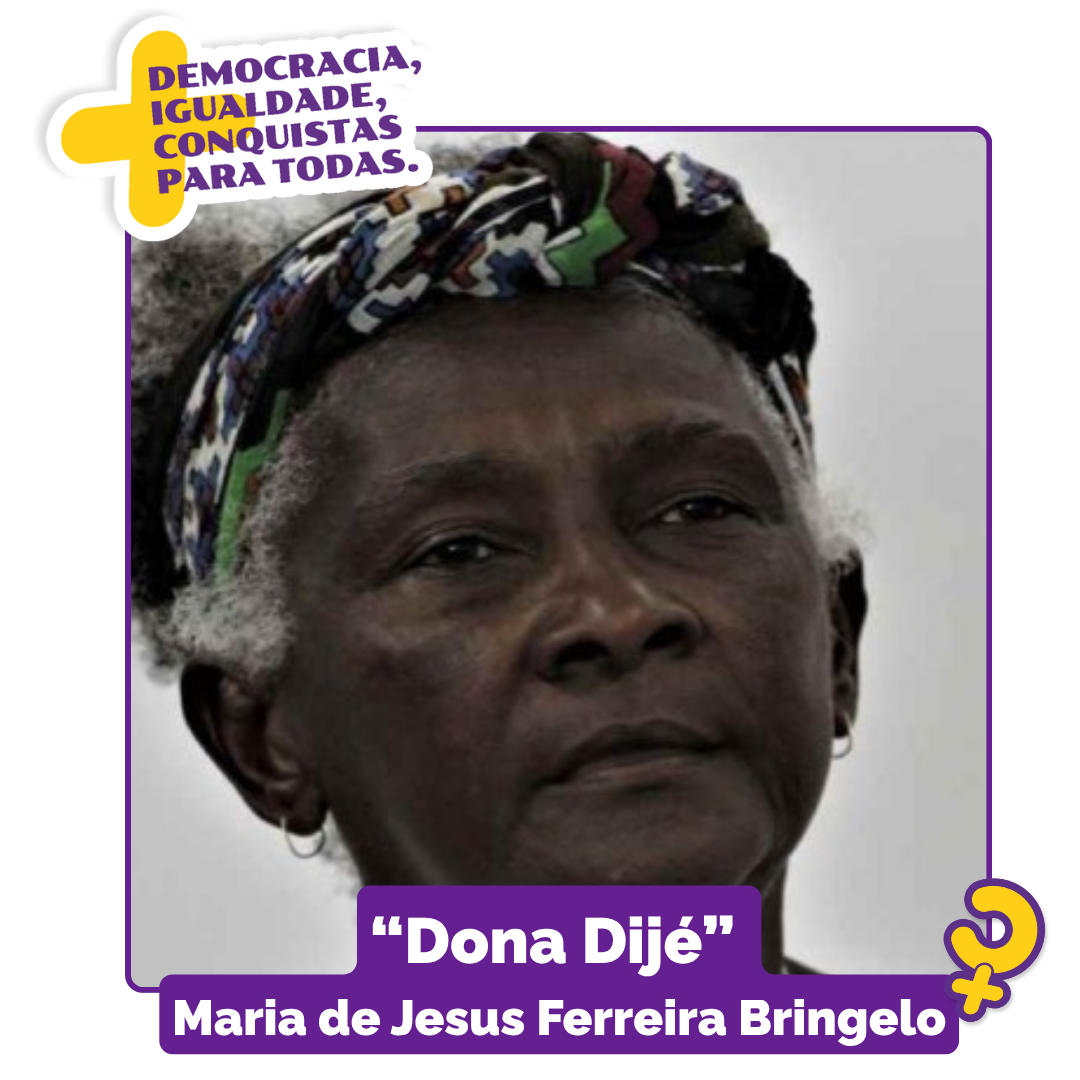 Foto: “Dona Dijé” Maria de Jesus Ferreira Bringelo