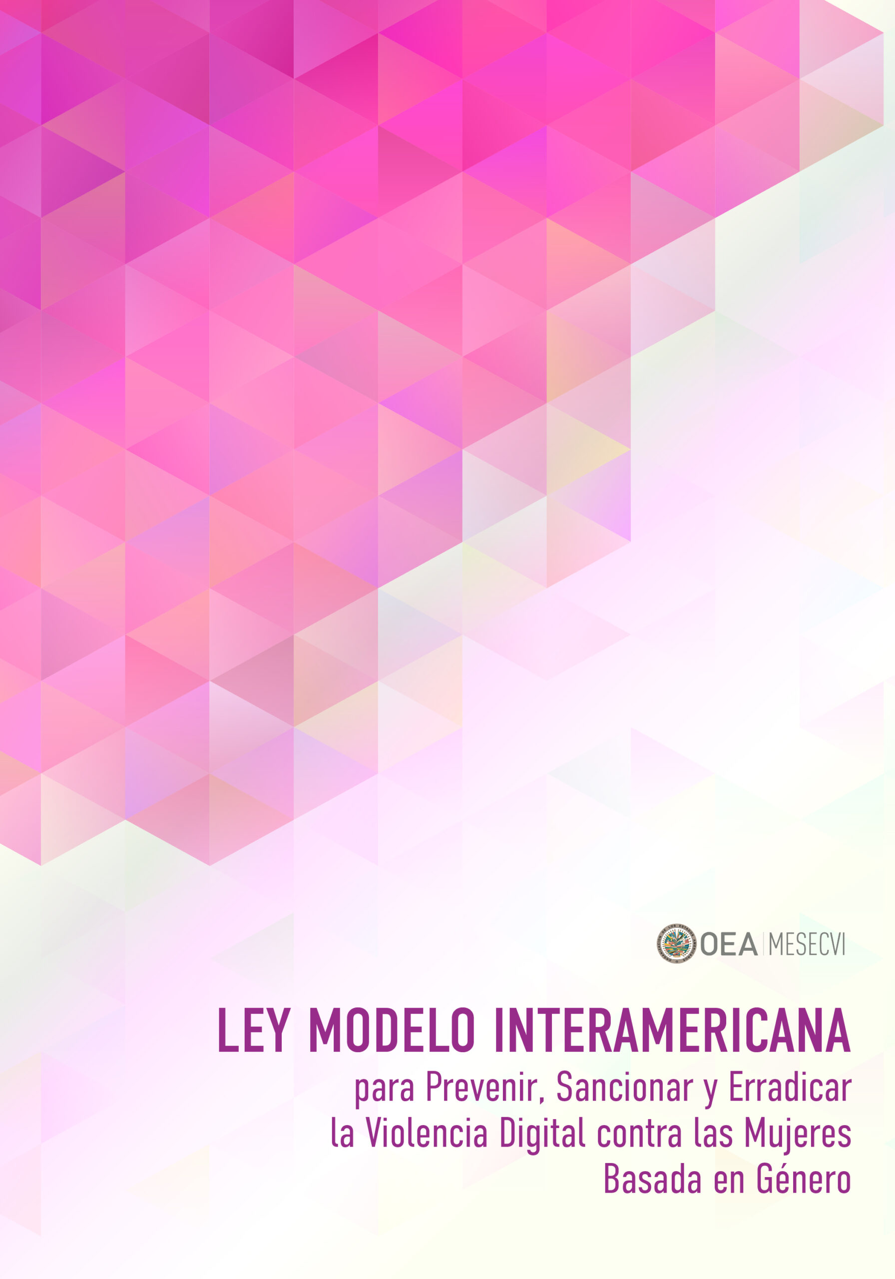 Capa da publicação da Lei Modelo
