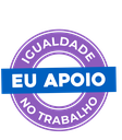 Selo Igualdade no Trabalho - Fundo transparente