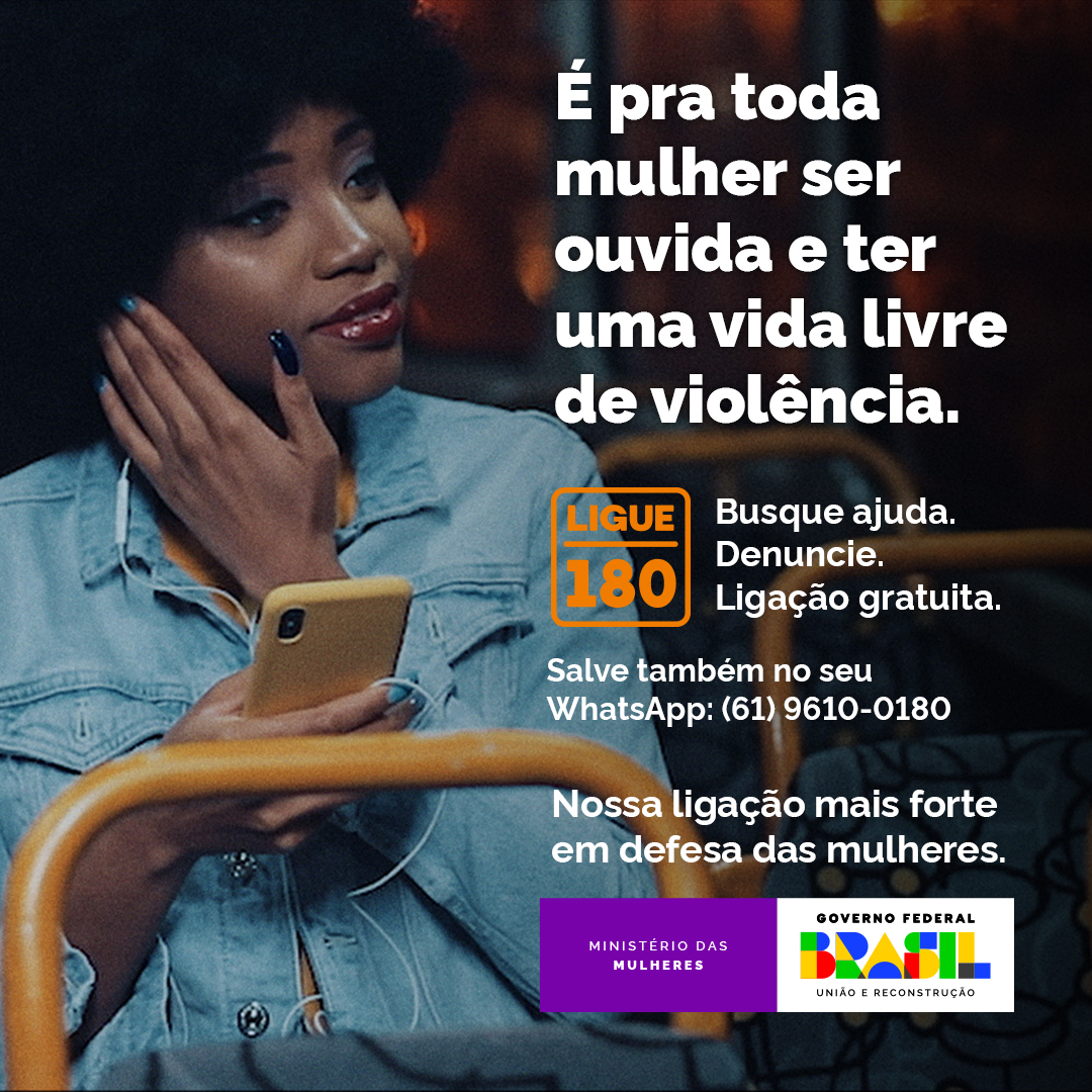 Card - É pra toda mulher ser ouvida.