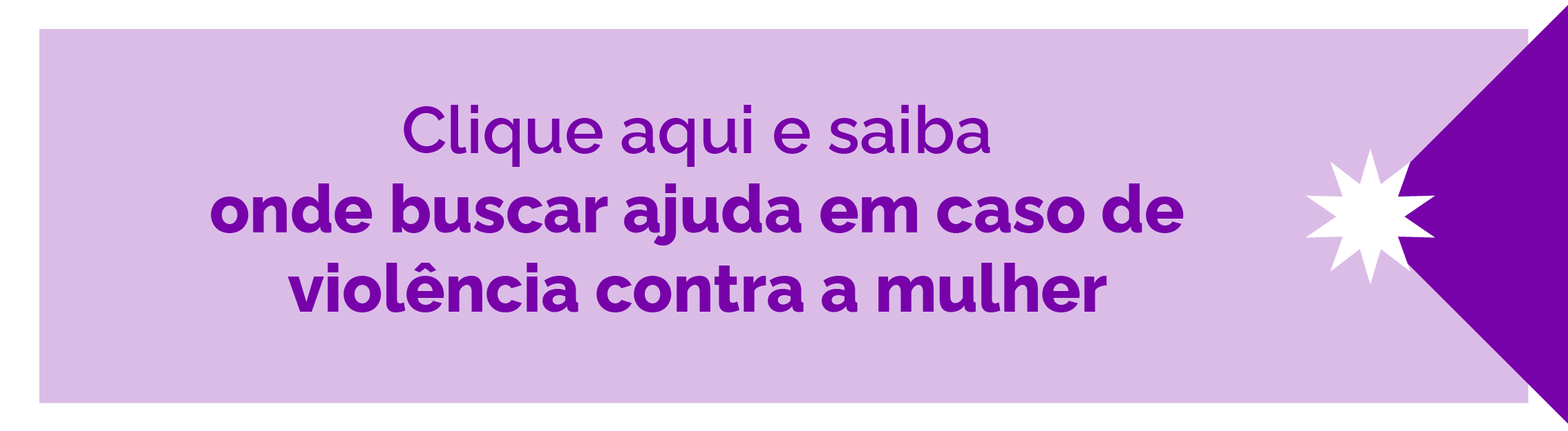 Saiba onde buscar ajuda