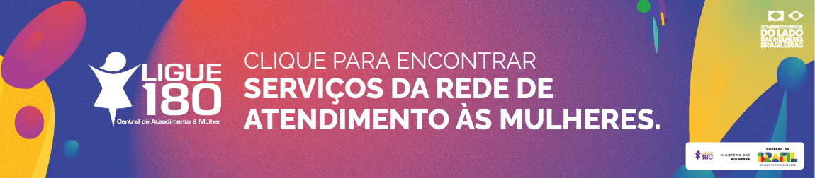 banner dos canais de atendimento do Ligue 180