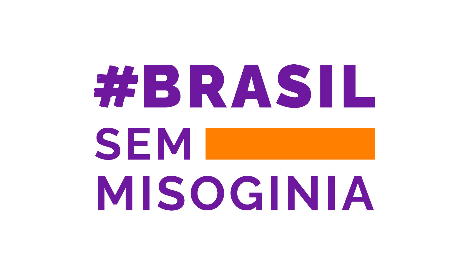 Logomarca Brasil sem Misoginia