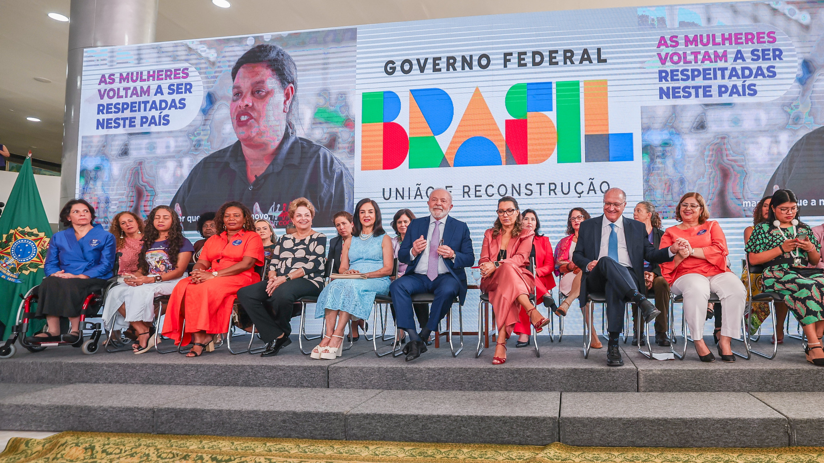 Cerimônia de celebração do Dia Internacional das Mulheres