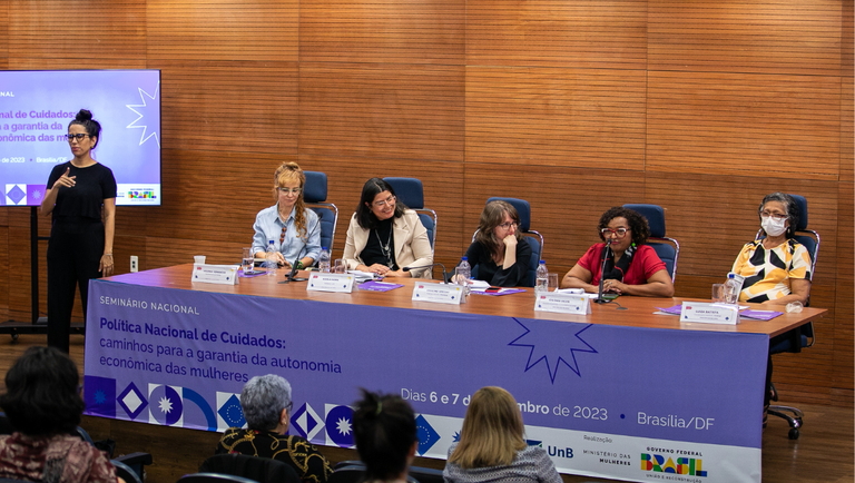 Seminário Nacional Política Nacional de Cuidados: caminhos para a garantia da autonomia econômica das mulheres