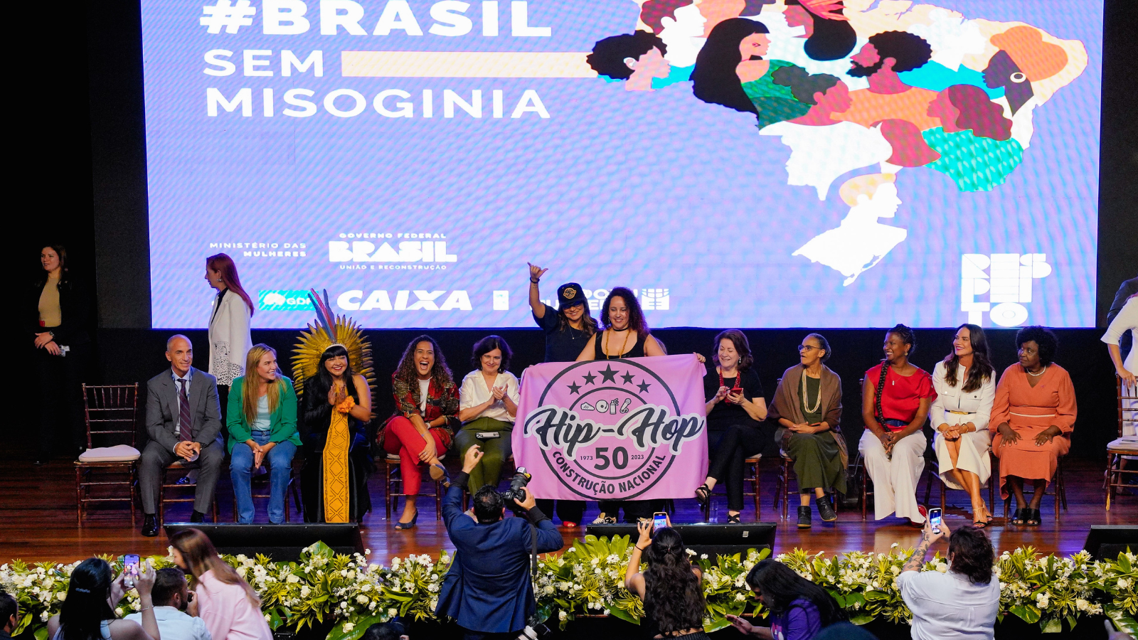Lançamento do Brasil sem Misoginia