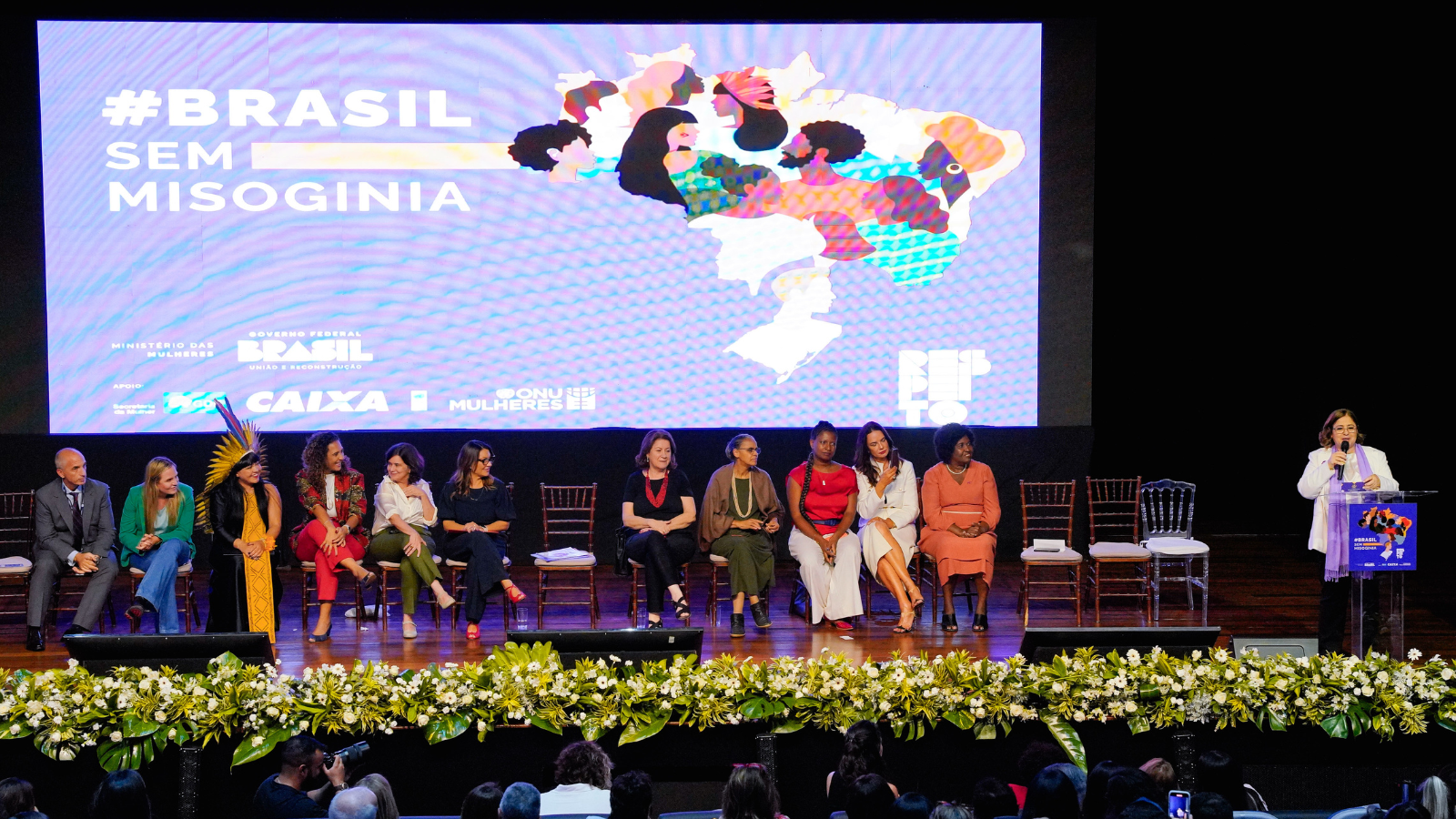 Lançamento do Brasil sem Misoginia