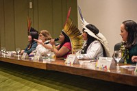 Ministra Cida Gonçalves participa do lançamento do Comitê para a Promoção de Políticas Públicas para a Proteção dos Povos Indígenas