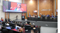 Em Cuiabá/MT, ministra Cida Gonçalves faz visita técnica ao terreno da Casa da Mulher Brasileira e participa de audiência na ALMT