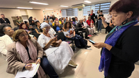 No RS, ministra Cida Gonçalves reforça urgência do protocolo de atendimento às mulheres durante desastres climáticos