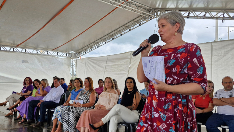 Inauguração do Centro de Referência da Mulher Brasileira em Cidade Ocidental/GO