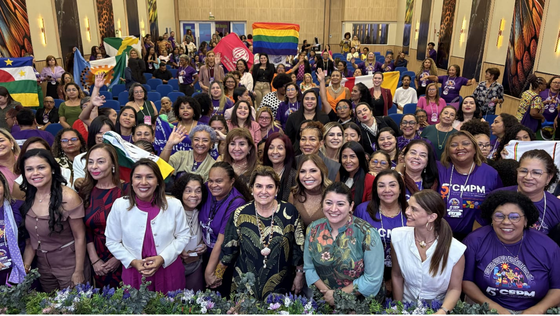 A abertura contou com a presença da ministra das Mulheres, Márcia Lopes, que ressaltou o protagonismo das mulheres e a importância da participação social