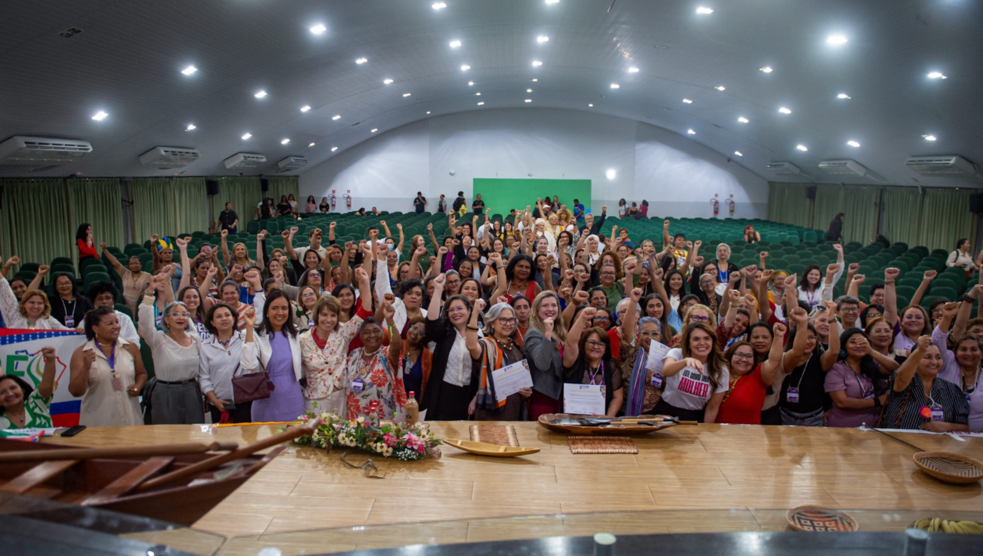 Defesa da democracia marca debates da 5ª Conferência Estadual de Políticas para as Mulheres do Amazonas