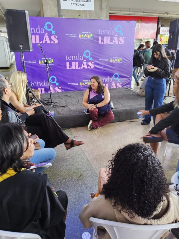 Kênia Figueiredo, coordenadora do Núcleo de Participação e Mobilização Social do Ministério das Mulheres