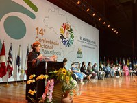 Ministra Márcia Lopes participa da abertura da 14ª Conferência Nacional de Assistência Social e reforça papel do SUAS na proteção às mulheres