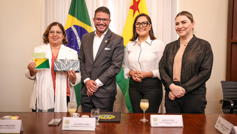Reunião com governador do Acre