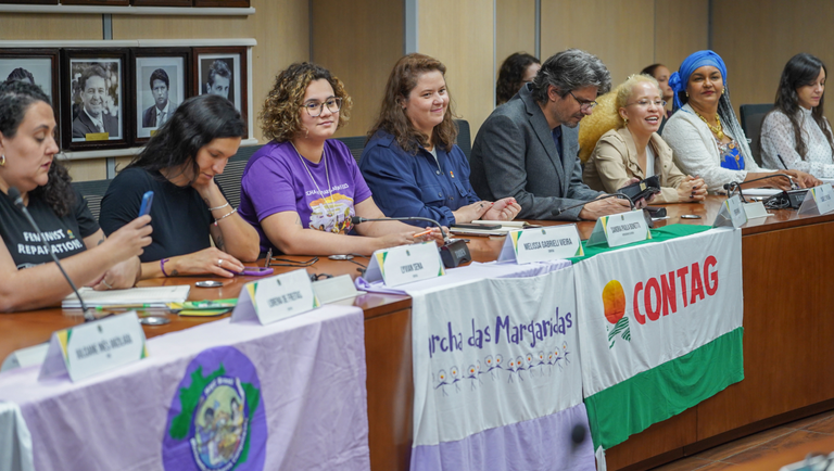 25.07.2025 - Aula inaugural do curso Diplomacia Popular