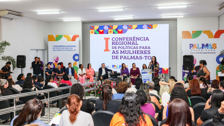 I Conferência Regional de Políticas Públicas para as Mulheres em Palmas/TO