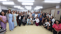 Ato pelo fim da violência de gênero marca encerramento do encontro de gestoras estaduais de políticas para mulheres