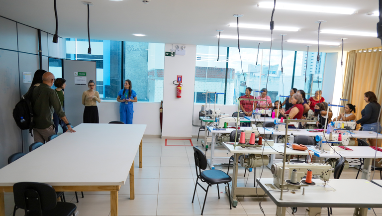 Visita à lavanderia - Caruaru