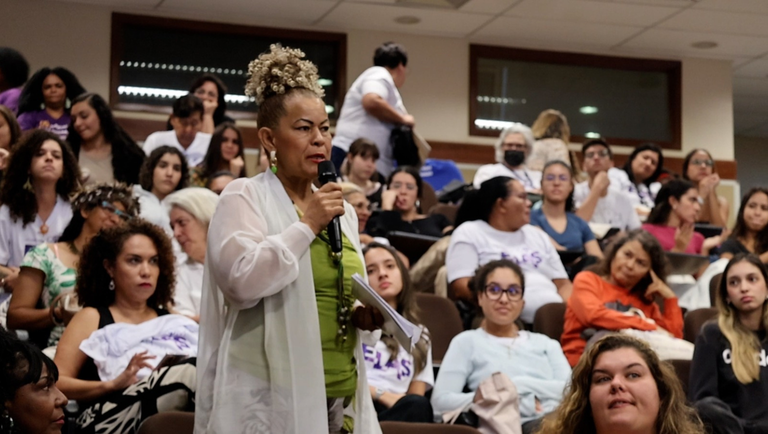 Lançamento do colaboratório “Com Elas” - Pelo Fim do Feminicídio no Distrito Federal