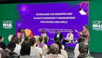 COP30: Brasil apresenta diretrizes para proteger mulheres e meninas em desastres climáticos