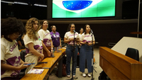 Ligue 180: sessão na Câmara Federal celebra os 20 anos da central de atendimento à mulher