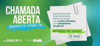 Aberto edital para projetos de justiça climática com foco na autonomia econômica e participação política das mulheres