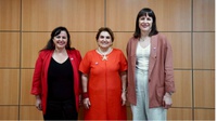 Ministra das Mulheres recebe eurodeputadas para diálogo sobre enfrentamento à violência de gênero