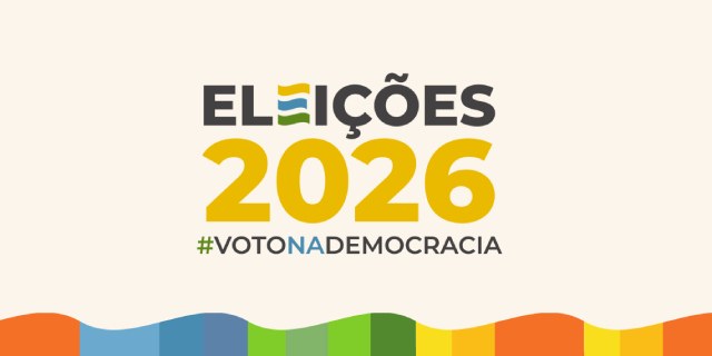 Identidade visual das Eleições 2026. Arte: Secom/TSE