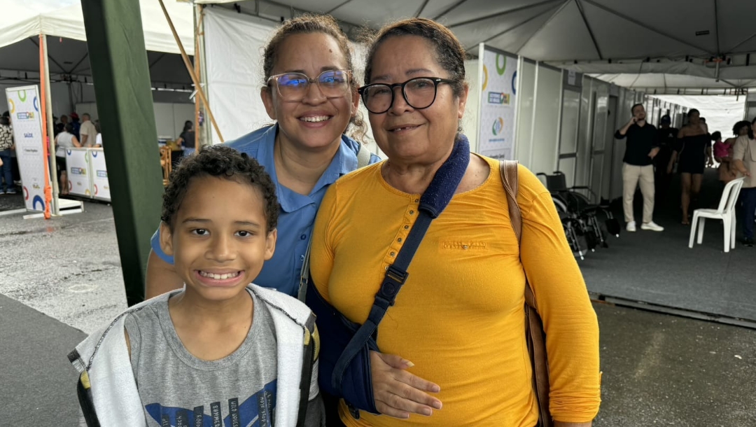 Maria Ângela e Vanina participaram do Governo do Brasil na Rua em Goiânia