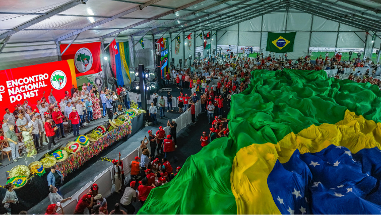 Ministra Márcia Lopes participa do encerramento do 14º Encontro Nacional do MST e reforça protagonismo das mulheres do campo Foto: Ricardo Stuckert / PR