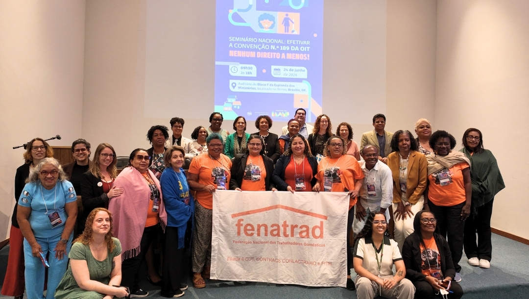 Seminário Nacional "Efetivar a Convenção nº 189 da OIT: Nenhum Direito a Menos!"