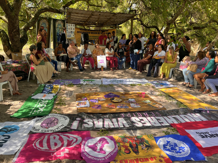Reunião com as Mulheres da Reserva Extrativista das Mangabeiras