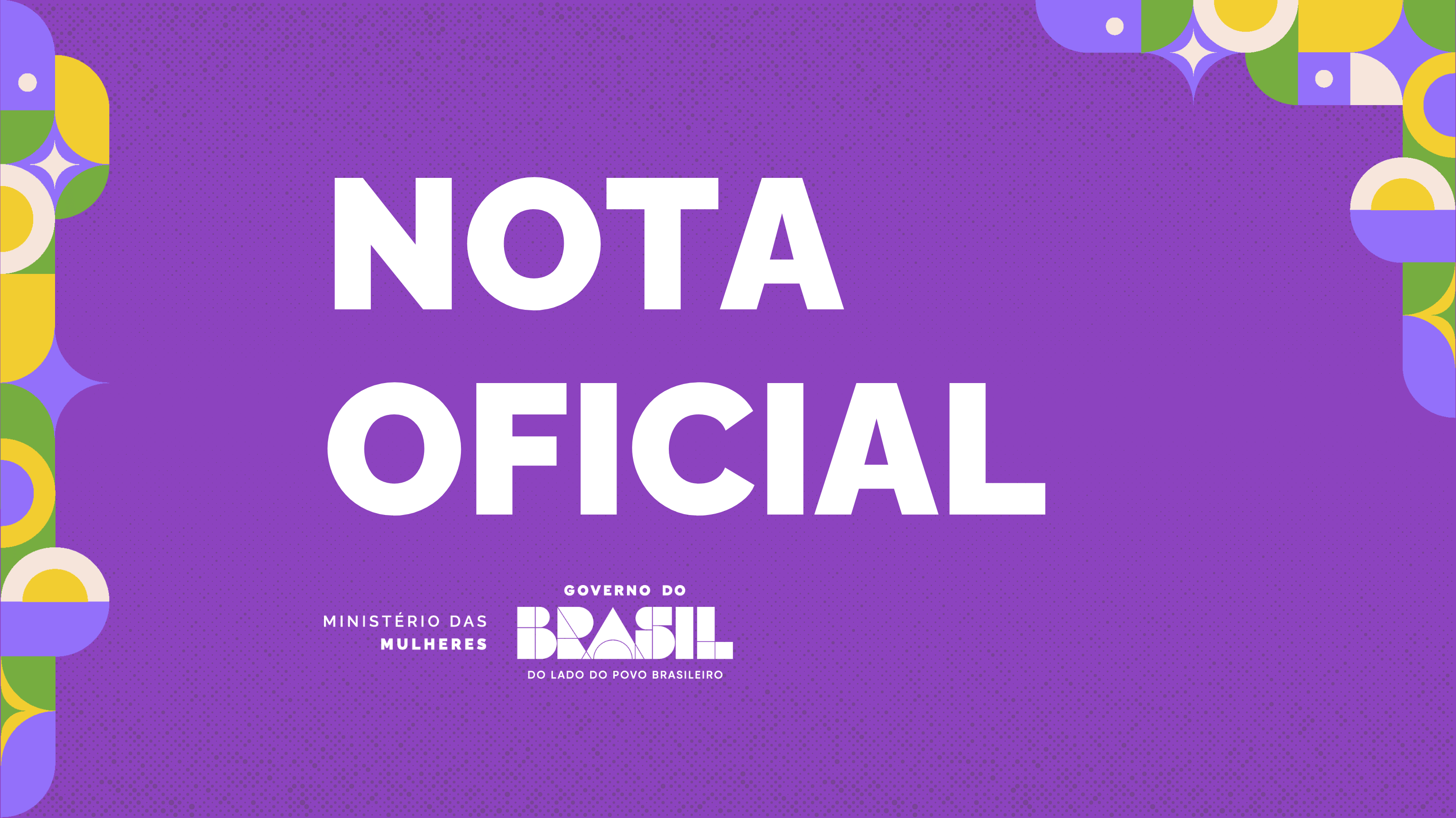 Banner nota oficial