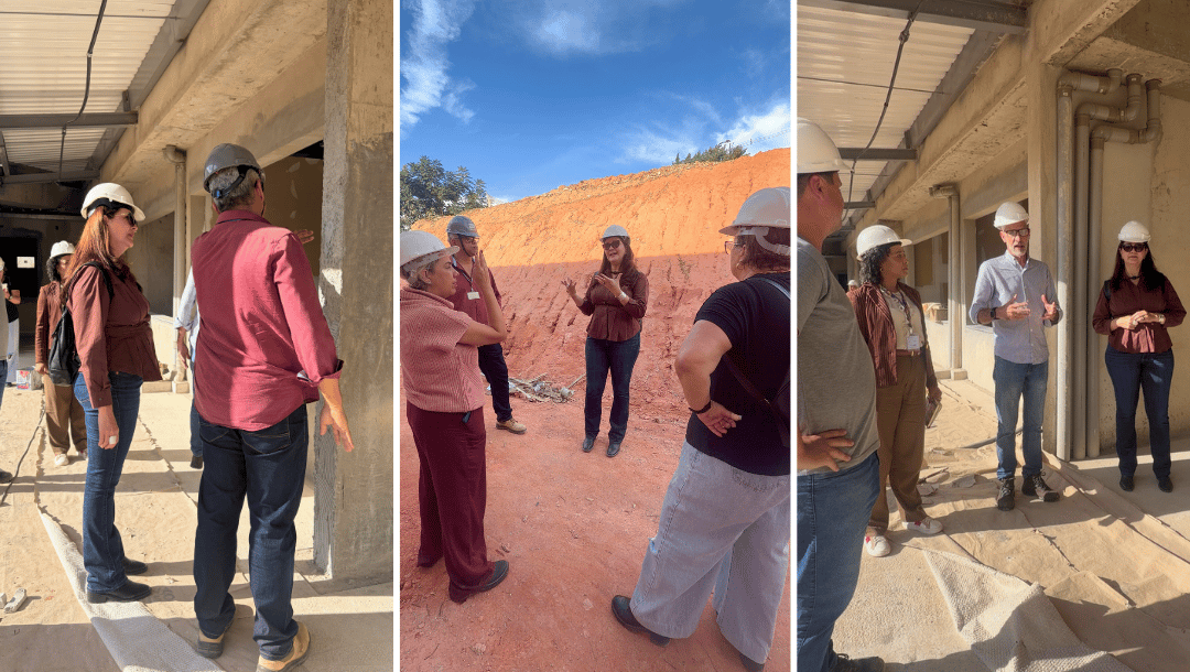 Visita técnica nas obras da Casa da Mulher Brasileira de Belo Horizonte