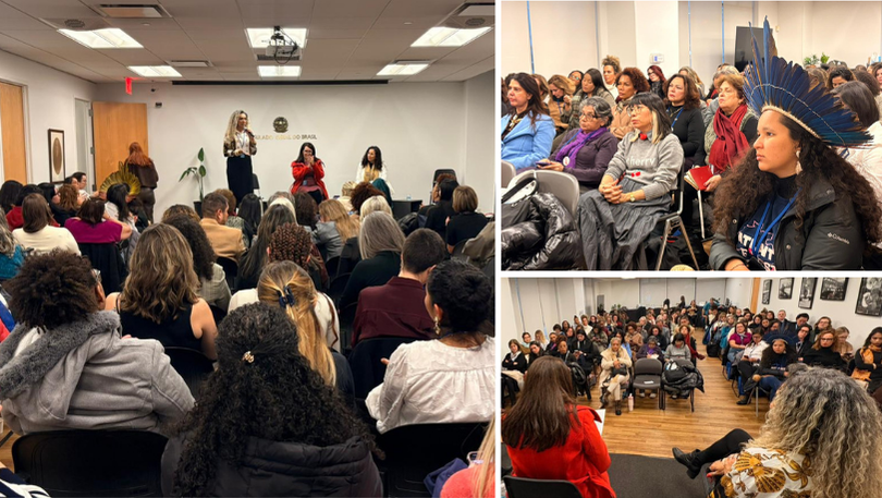 Secretária-executiva do Ministério das Mulheres, Eutália Barbosa participou de painéis na ONU e de encontros com sociedade civil em Nova Iorque