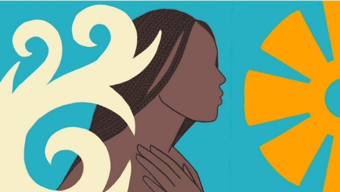 Arte feita no memorial  pela a artista Luna Bastos