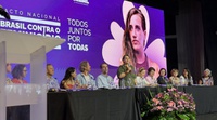 Ministra Márcia Lopes participa de ato de mobilização pelo Pacto Brasil contra o Feminicídio em Curitiba