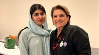 Ministra Márcia Lopes se reúne com Malala Yousafzai e destaca políticas do Brasil para meninas