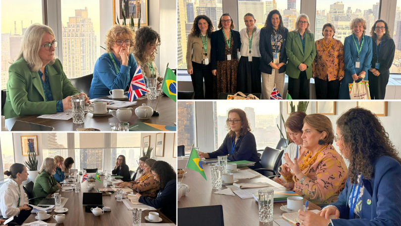 Bilateral com o Reino Unido. Fotos: Luiza Saab/MMulheres