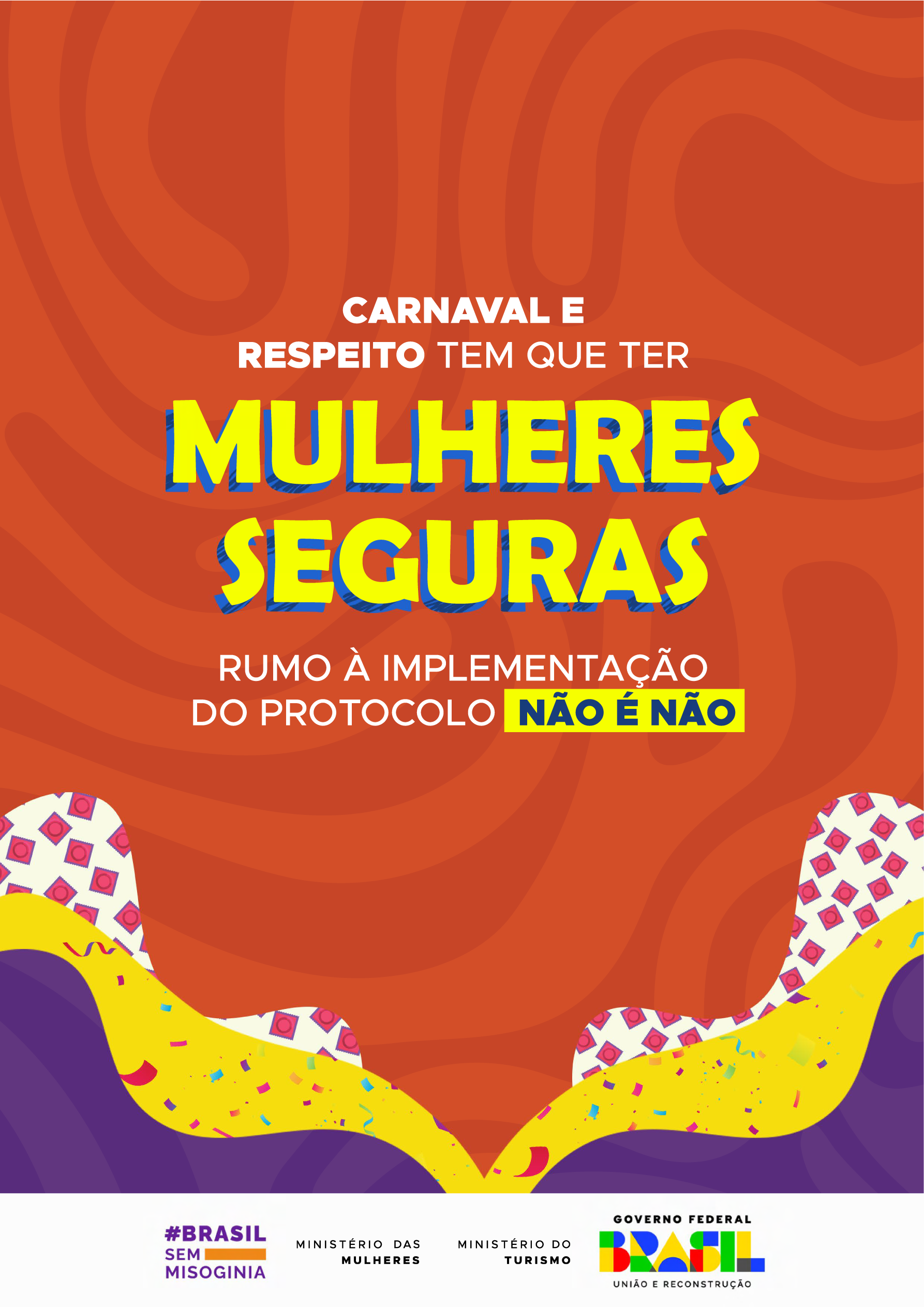 Mini-guia digital sobre Protocolo Não É Não – Mulheres Seguras (MTurMMulheres, 2024)