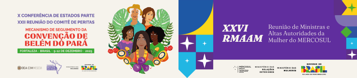 Banner MESECVI e RMAAM