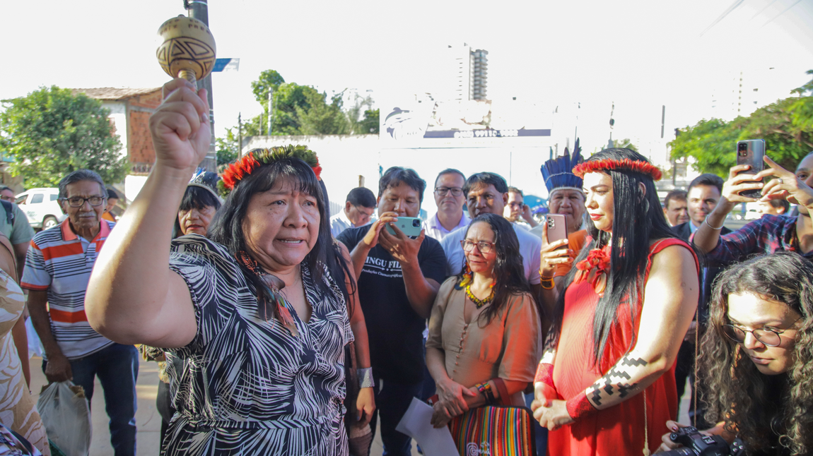 Funai e Museu inauguram Centro Audiovisual com cantos e manifestações culturais indígenas