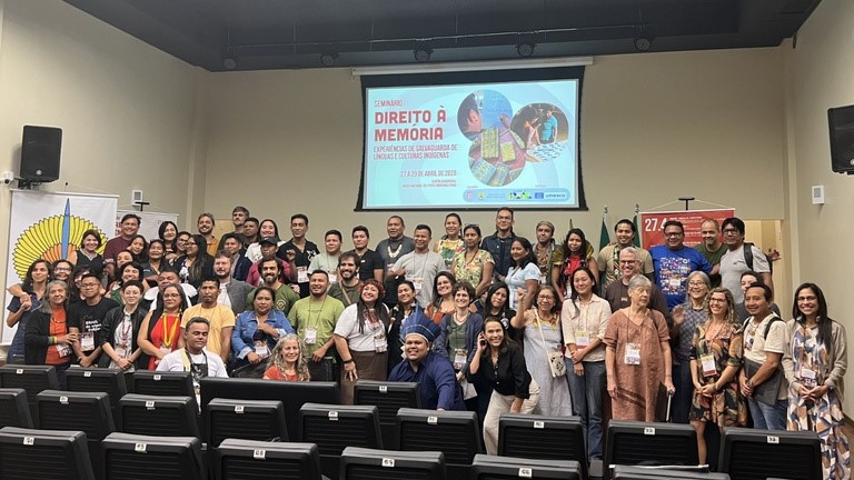 Seminário em Goiânia (GO) marca conclusão de projeto de cooperação entre MNPI e Unesco sobre salvaguarda de línguas e culturas indígenas